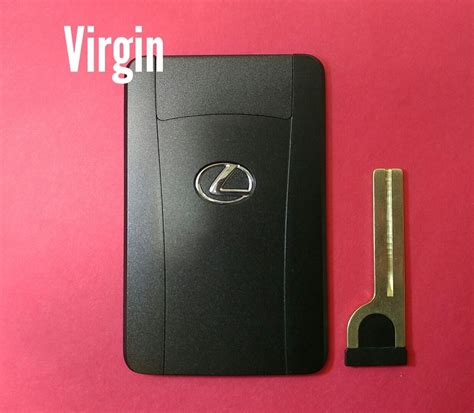 Lexus smart key card system